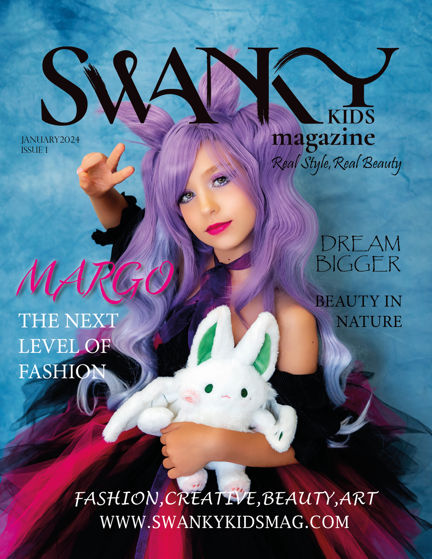 Swanky Kids Magazine - January 2024: The Kids & Teens Edition The Colourful Cartoon Issue 1