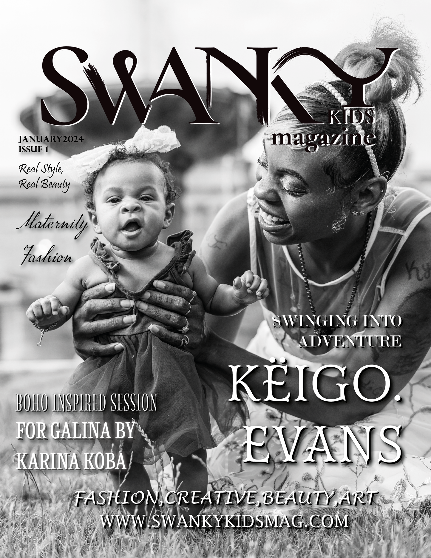 Swanky Kids Magazine - January 2024: The Mother and Baby Edition Issue 1⁠