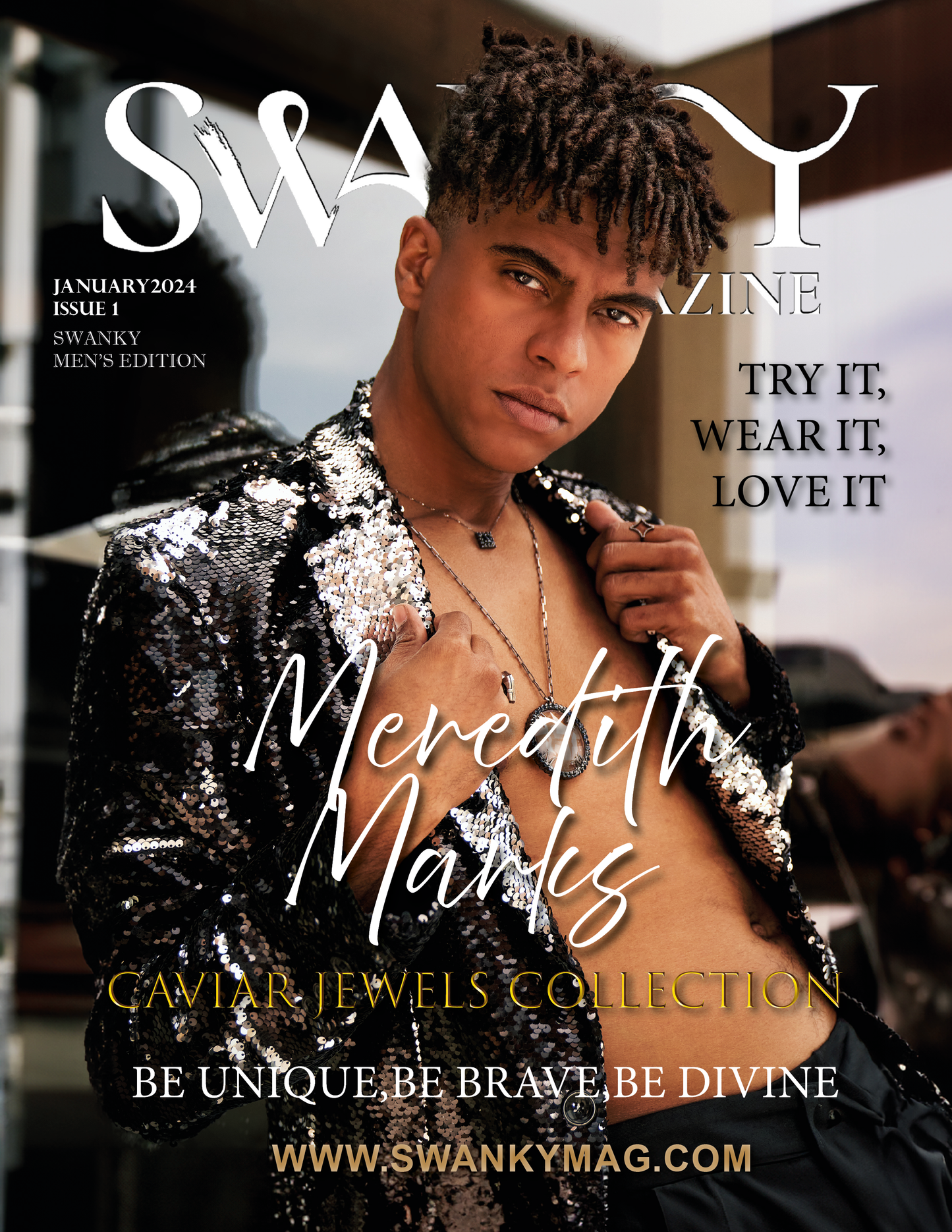 Swanky Mens Magazine - January 2024: The Mens Edition Issue I