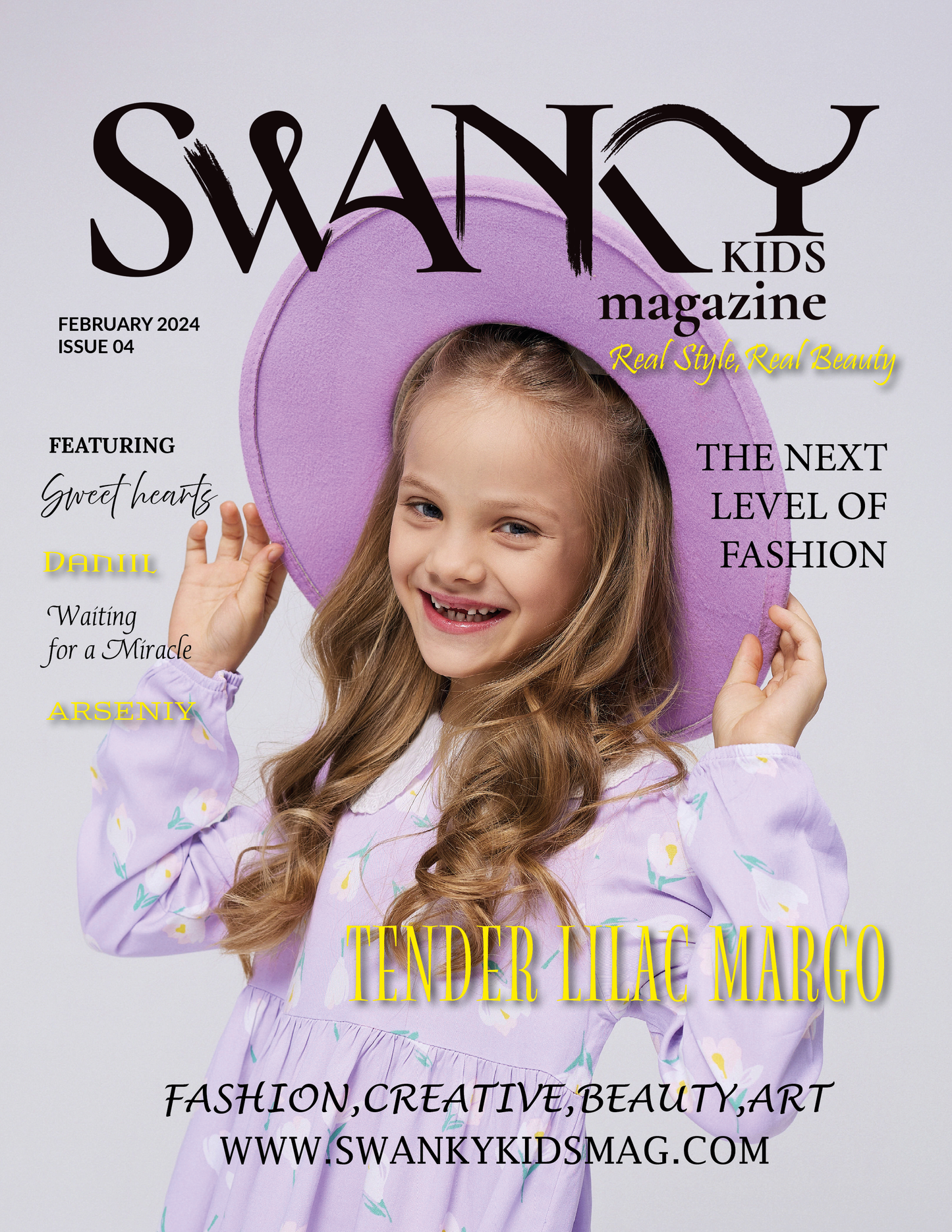 Swanky Kids Magazine - Febbraio 2024: The Kids Fashion Edition Numero 4