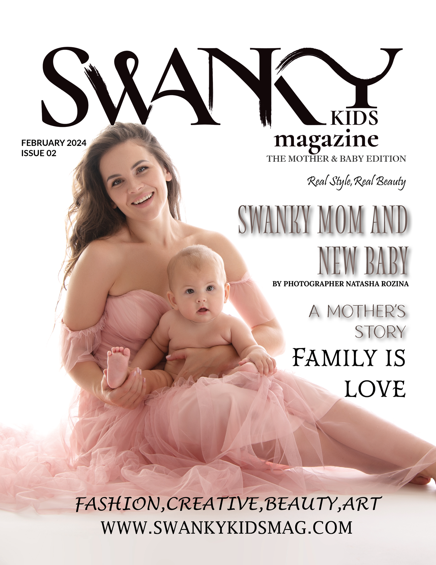 Swanky Kids Magazine - Febbraio 2024: Edizione per mamme e bambini, numero 2