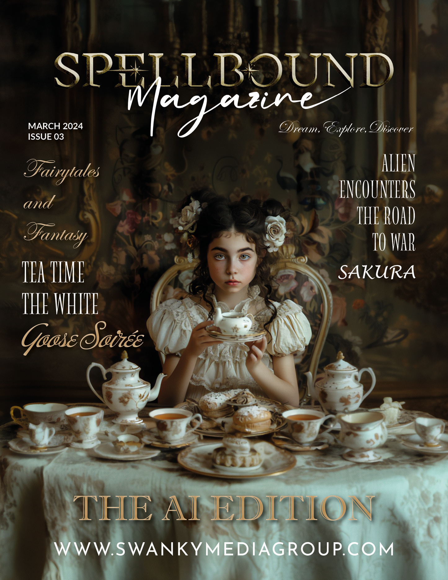 Spellbound Fairytales and Fantasy Magazine - Marzo 2024: The AI ​​Edition Numero 3