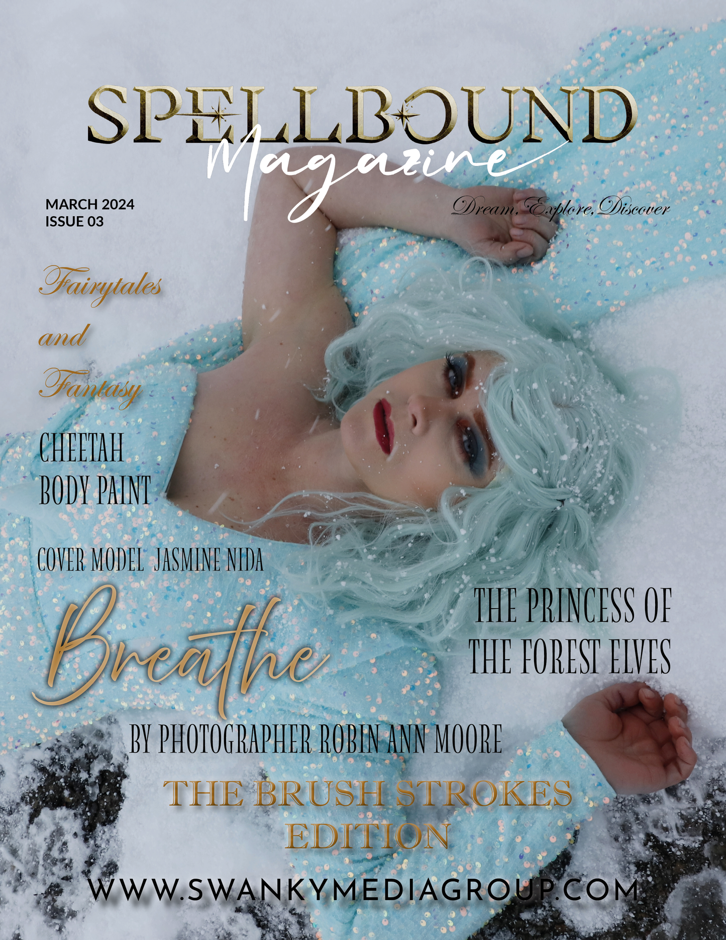 Spellbound Fairytales and Fantasy Magazine - Marzo 2024: The Brushstrokes Edition Numero 3