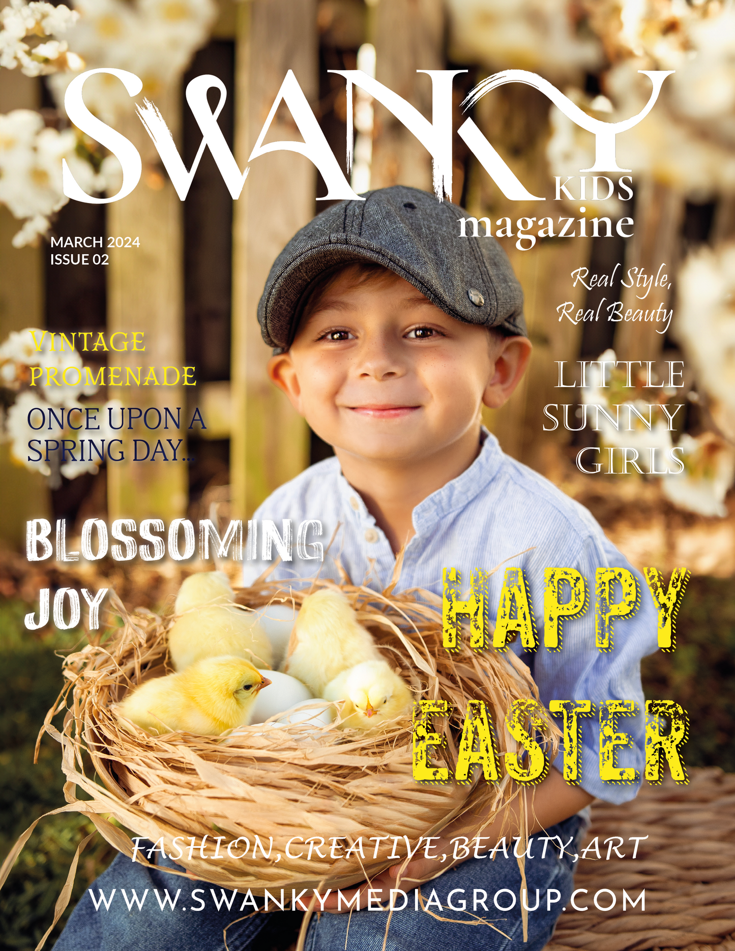 Swanky Kids Magazine - Marzo 2024: Edizione speciale di Pasqua per bambini, numero 2