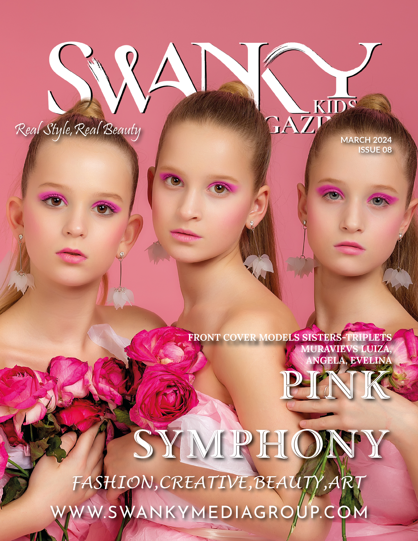 Swanky Kids Magazine - Marzo 2024: The Kids Fashion Edition Numero 8 - Flower Aroma