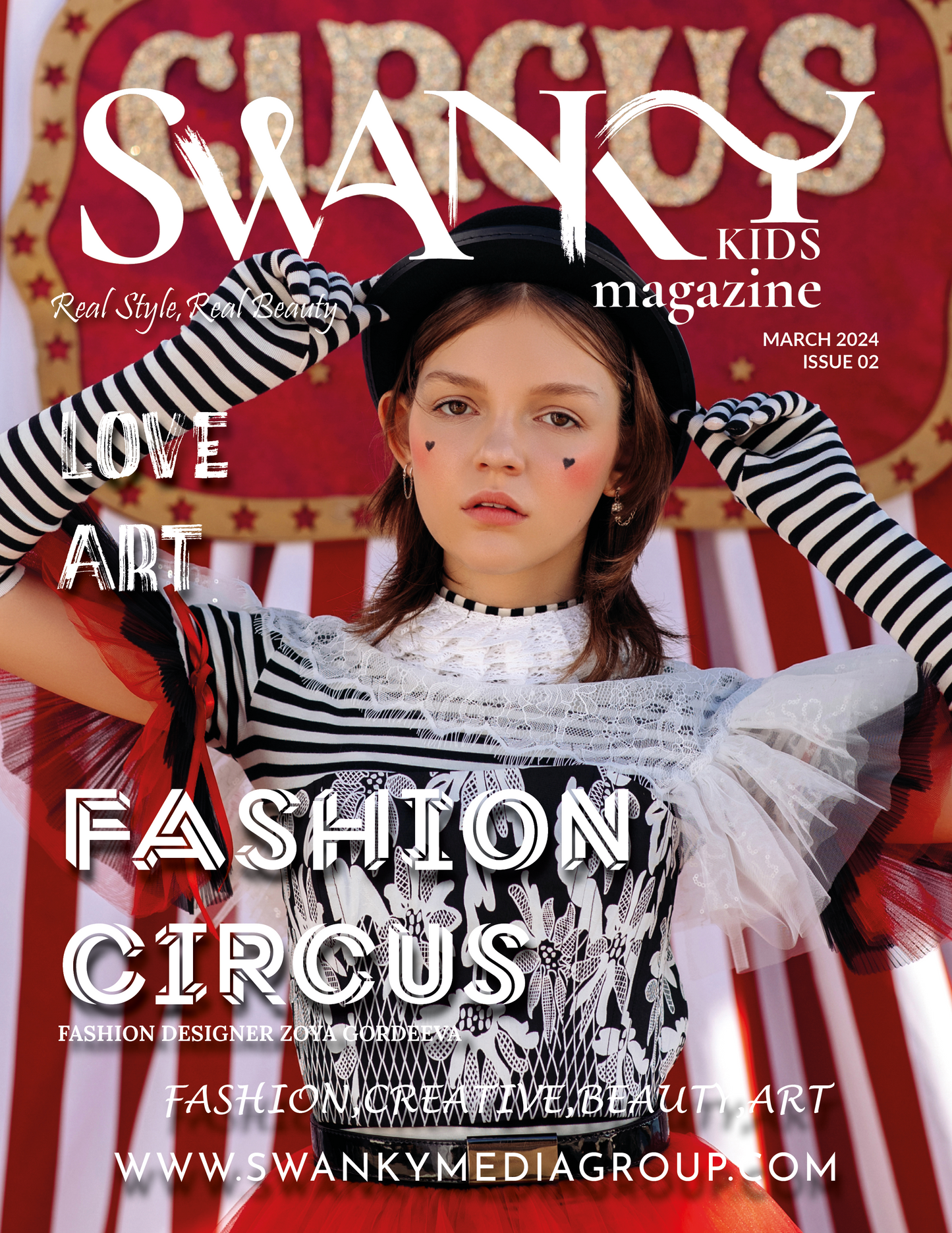 Swanky Kids Magazine - Marzo 2024: The Kids Performing Arts Edition Numero 2