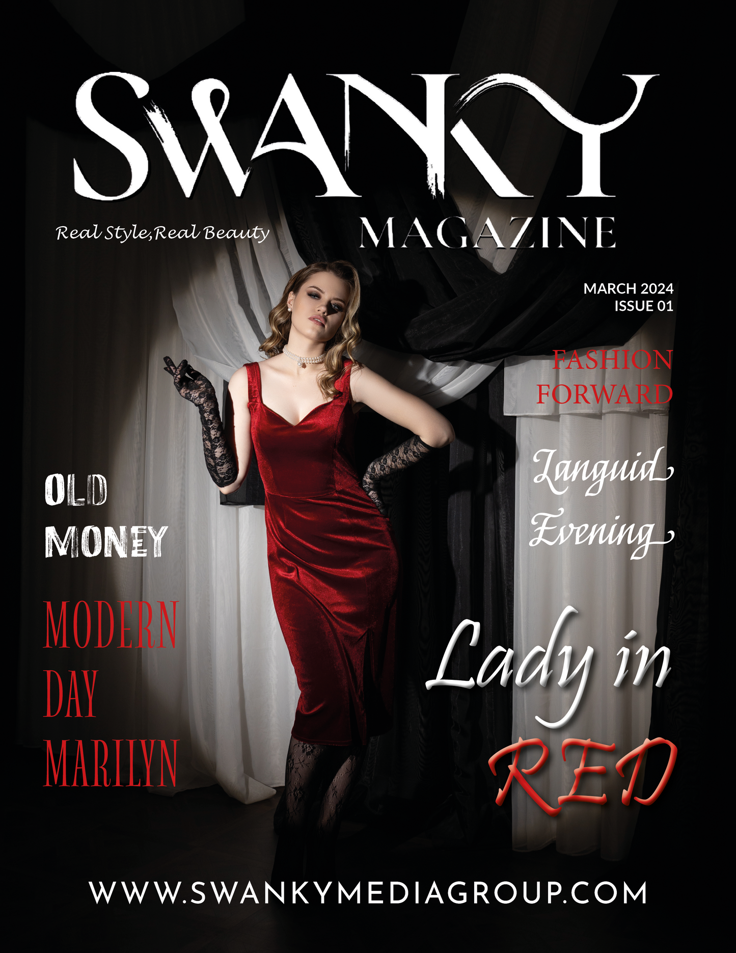 Swanky Magazine - Marzo 2024: The Hollywood Edition Numero 1