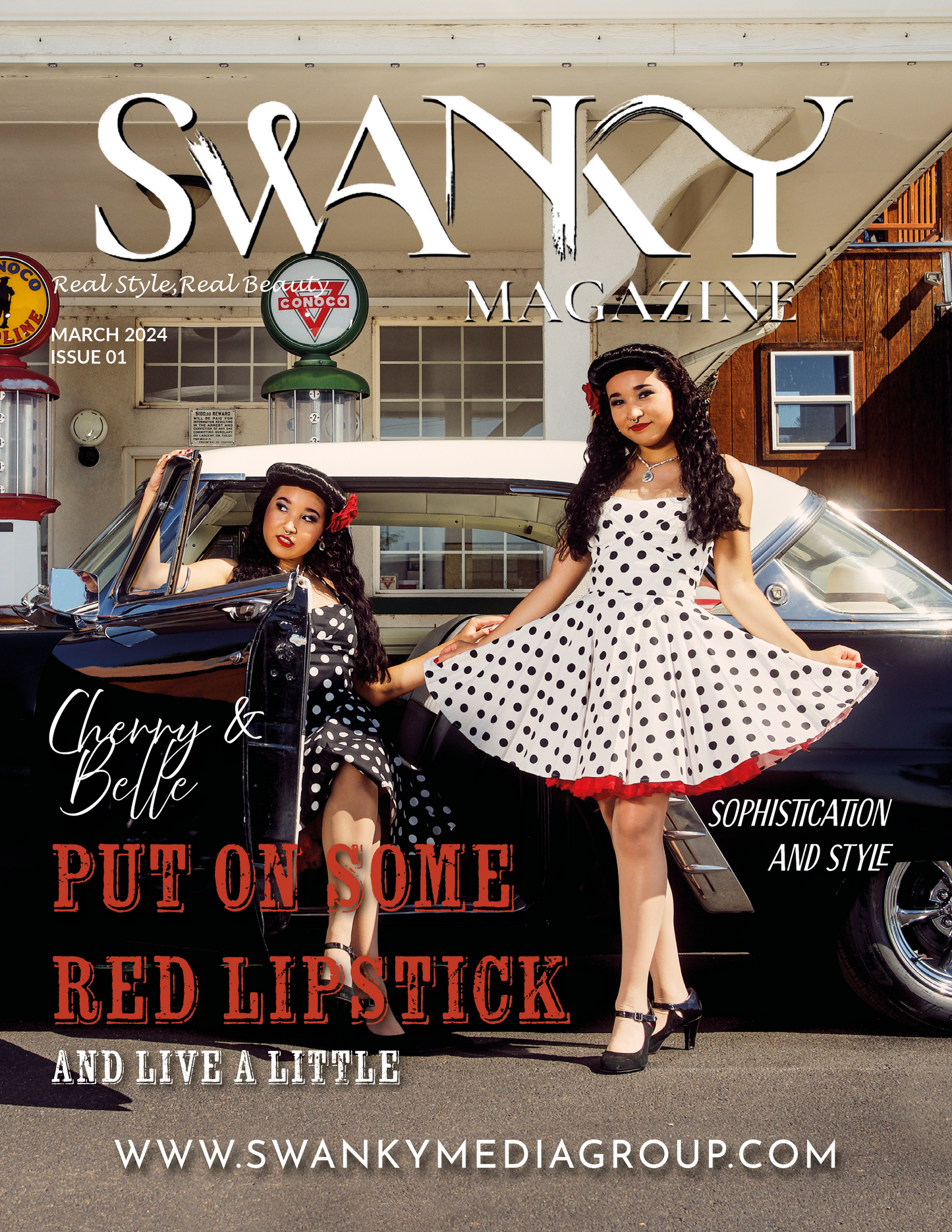 Swanky Magazine - Marzo 2024: Edizione retrò e vintage numero 1