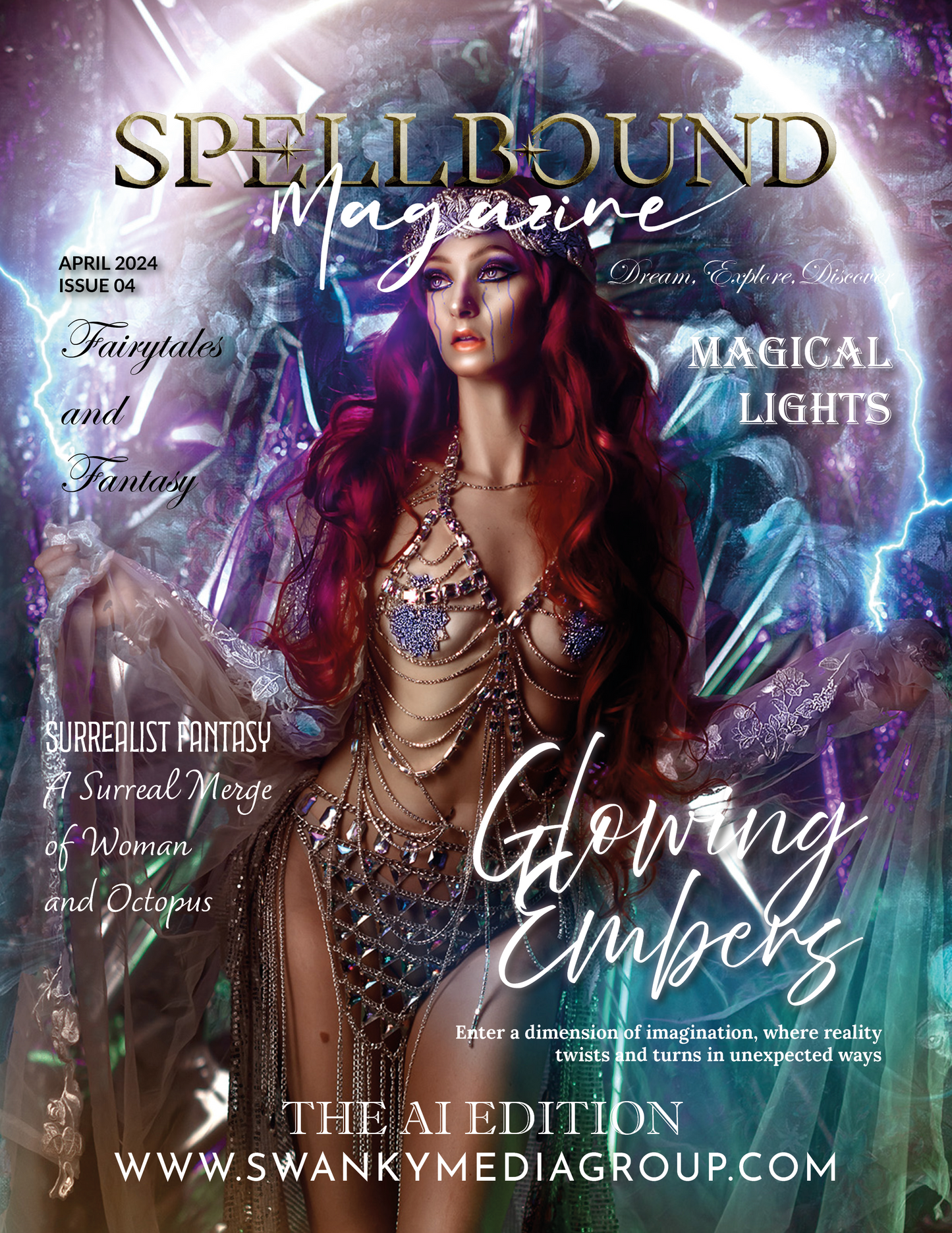 Spellbound Fairytales and Fantasy Magazine - Aprile 2024: The AI ​​Edition Numero 4