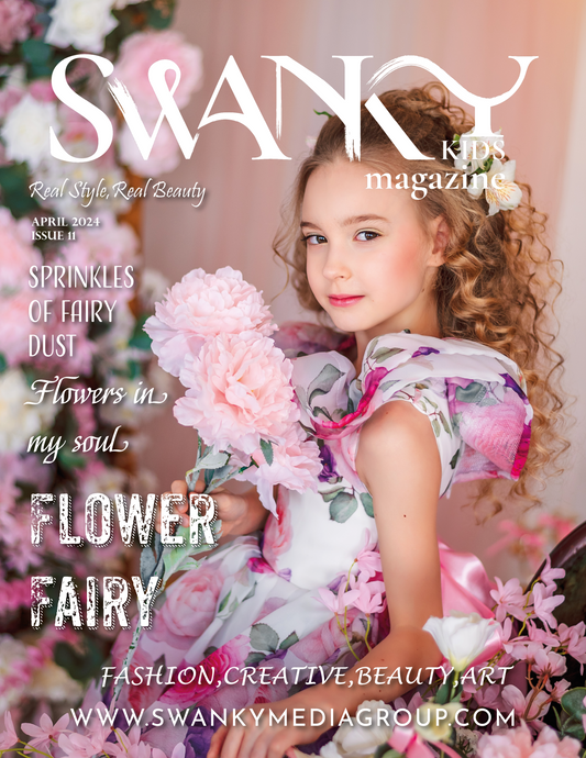 Swanky Kids Magazine - April 2024: The Kids Fashion Edition Issue 11⁠