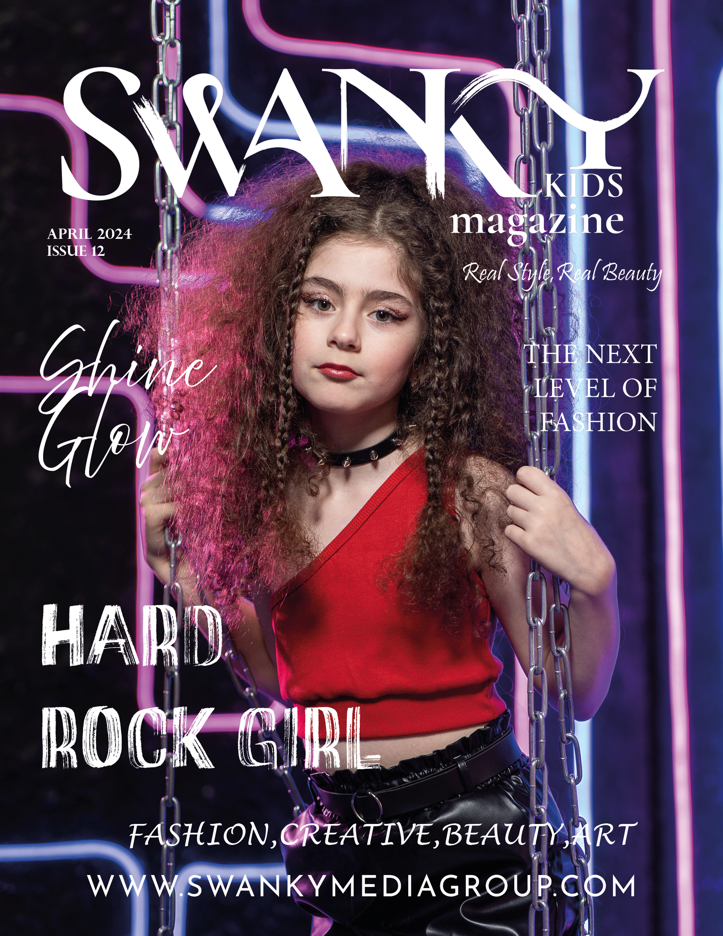 Swanky Kids Magazine - Aprile 2024: The Kids Fashion Edition Numero 12⁠