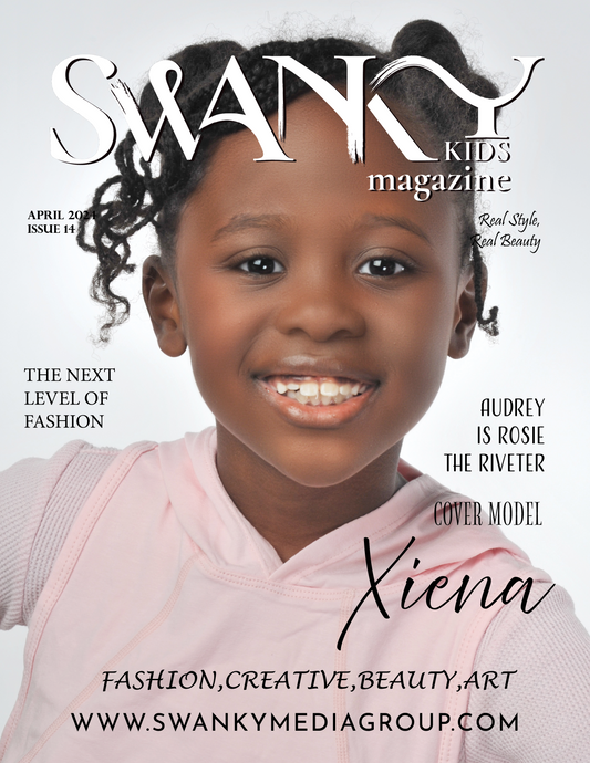 Swanky Kids Magazine - April 2024: The Kids Fashion Edition Issue 14⁠