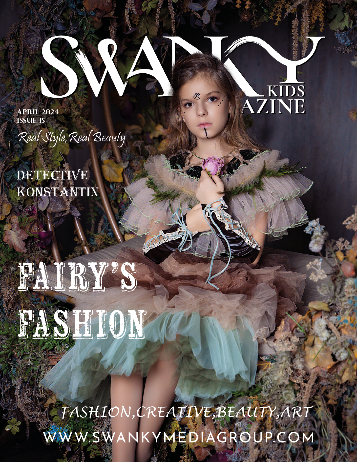 Swanky Kids Magazine - Aprile 2024: The Kids Fashion Edition Numero 15⁠