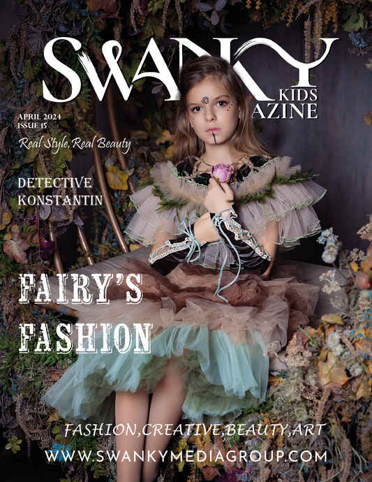 Swanky Kids Magazine - April 2024: The Kids Fashion Edition Issue 15⁠