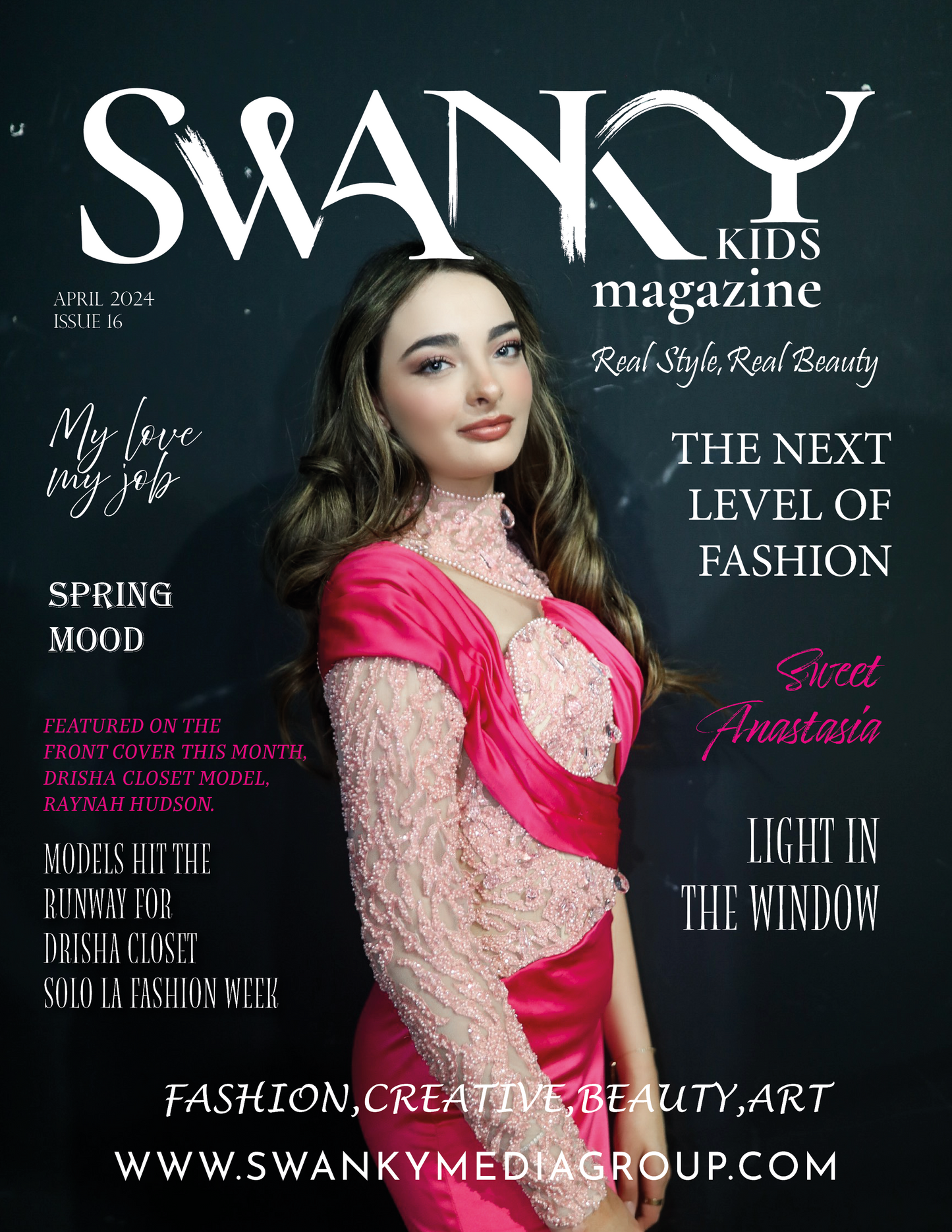 Swanky Kids Magazine - Aprile 2024: The Kids Fashion Edition Numero 16⁠