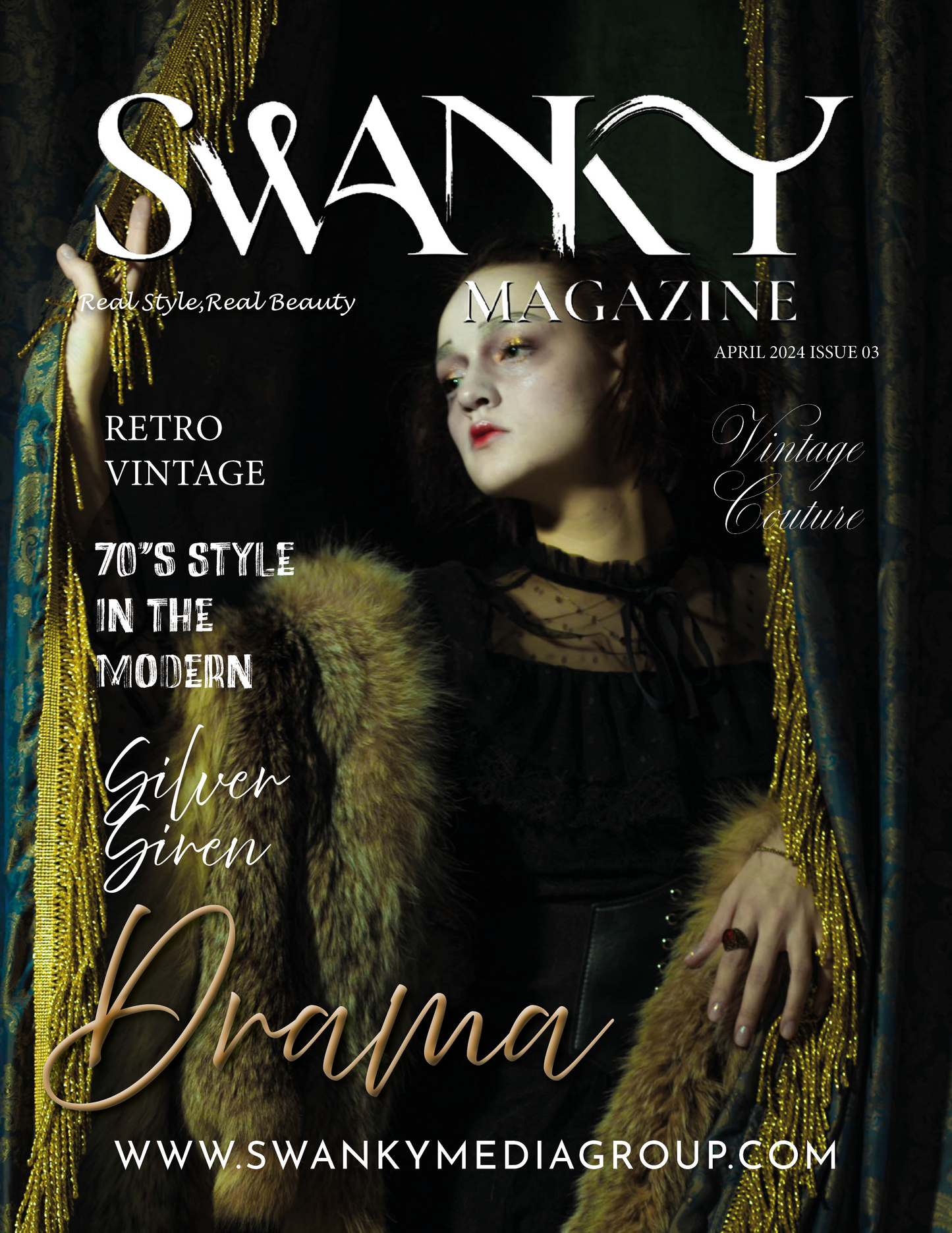 Swanky Magazine - April 2024: The Retro & Vintage Edition Issue 3