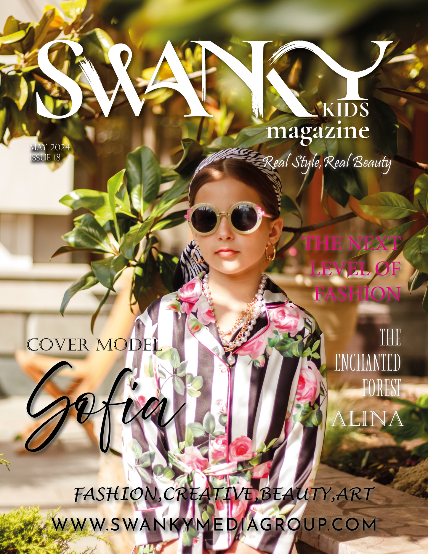 Swanky Kids Magazine - Maggio 2024: The Kids Fashion Edition Numero 18