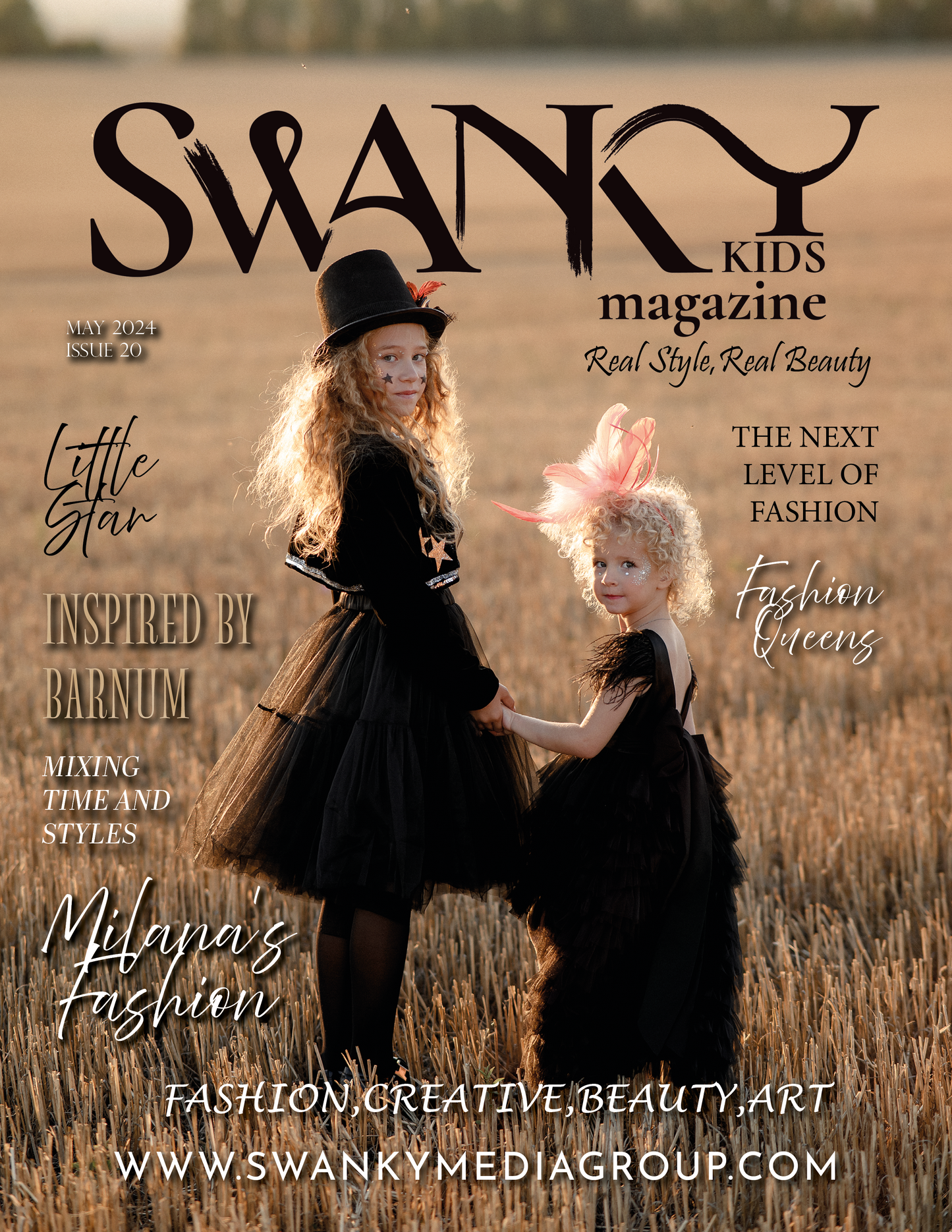 Swanky Kids Magazine - Maggio 2024: The Kids Fashion Edition Numero 20