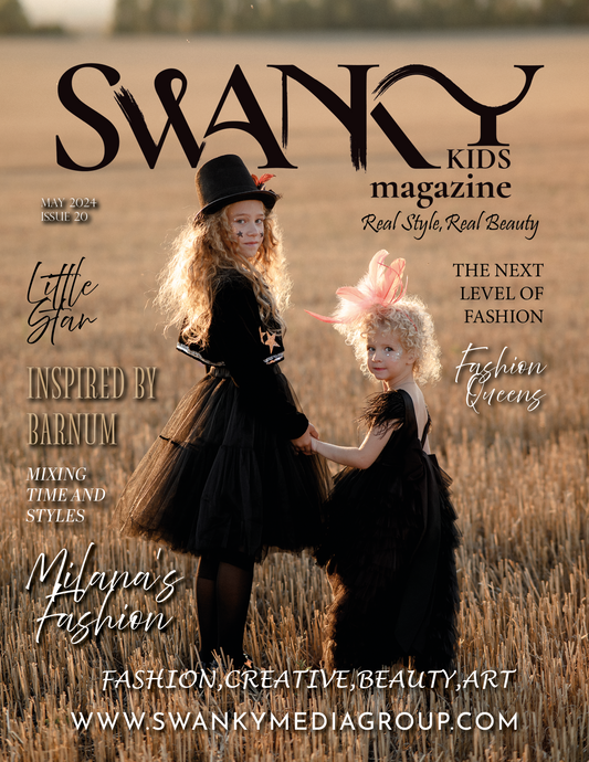 Swanky Kids Magazine - May 2024: The Kids Fashion Edition Issue 20