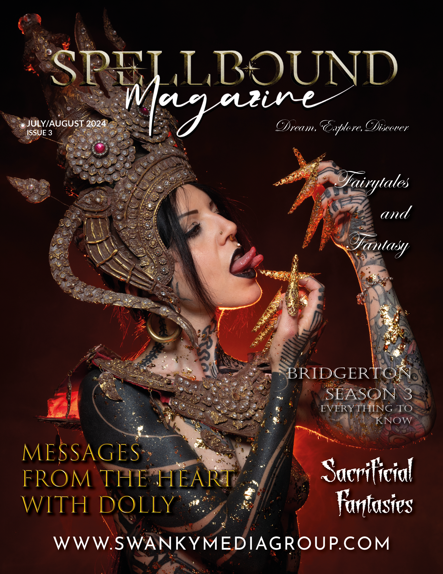 Spellbound Fairytales and Fantasy Magazine - Luglio/Agosto 2024: The Fantasy Worlds Numero 3