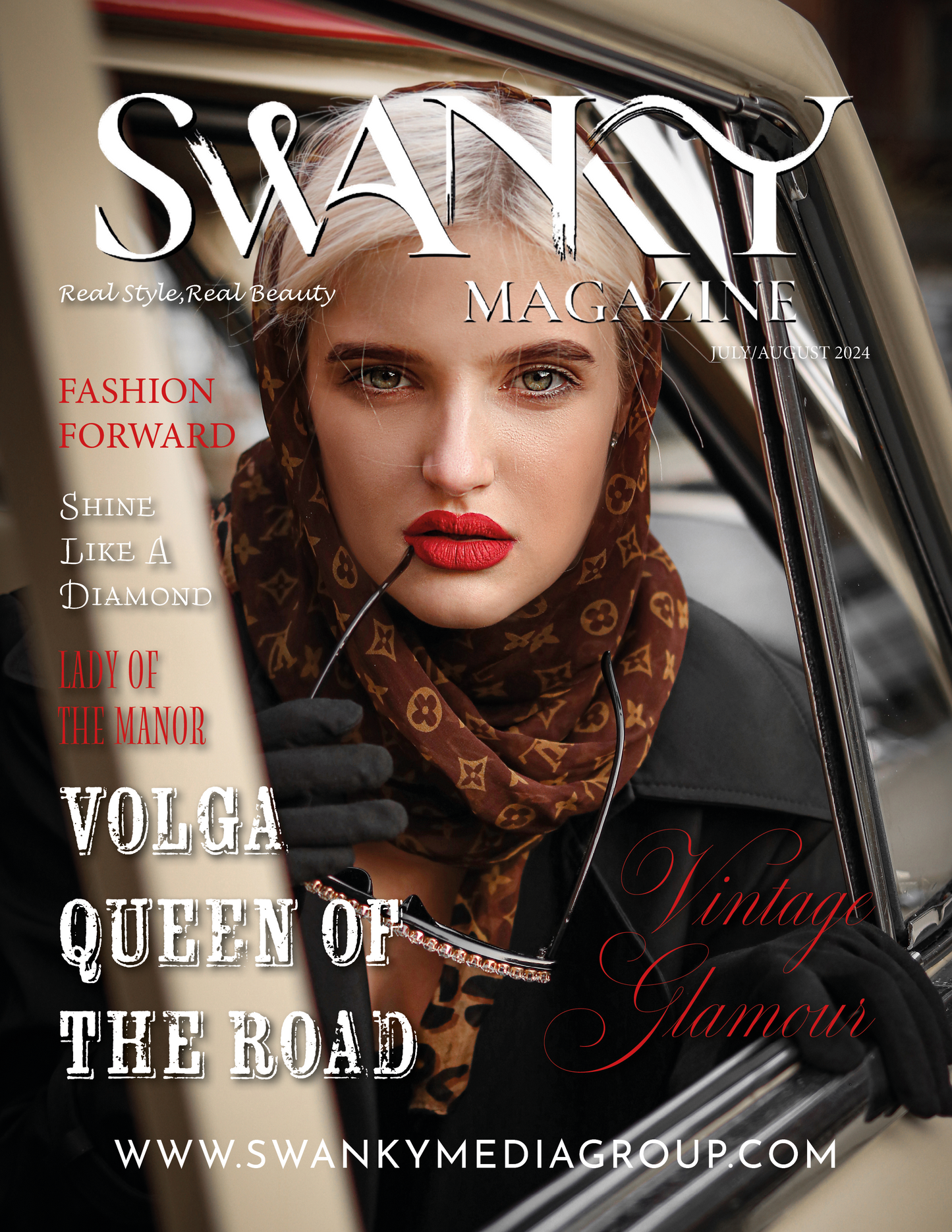 Swanky Magazine - Luglio/Agosto 2024: L'edizione retrò e vintage Il numero retrò vintage