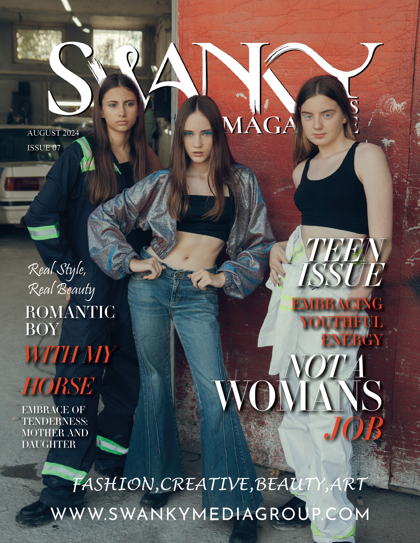 Swanky Kids Magazine - August 2024: The Teens Edition Issue 7