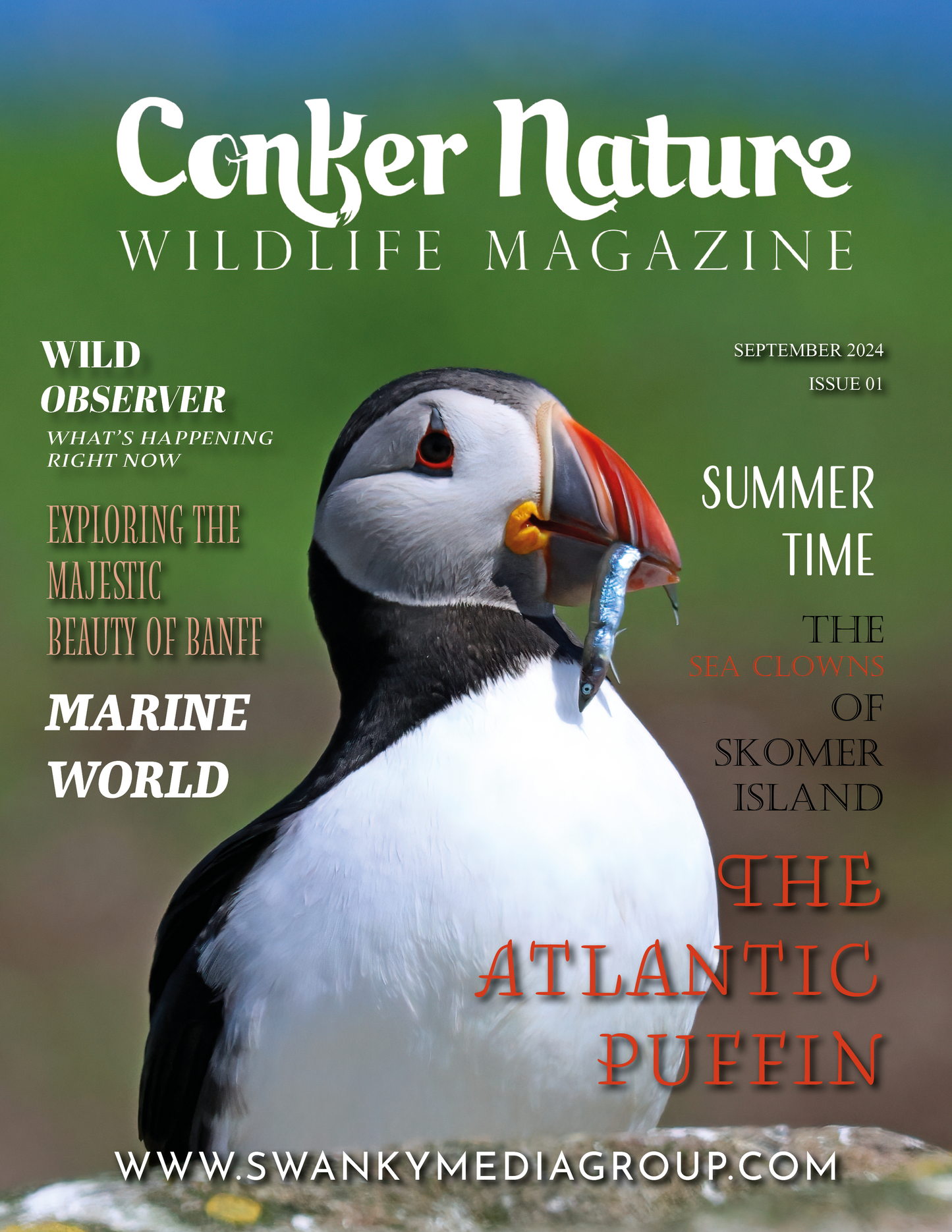 Conker Nature Magazine - Settembre 2024: The Natural World Edition Il grande numero marino