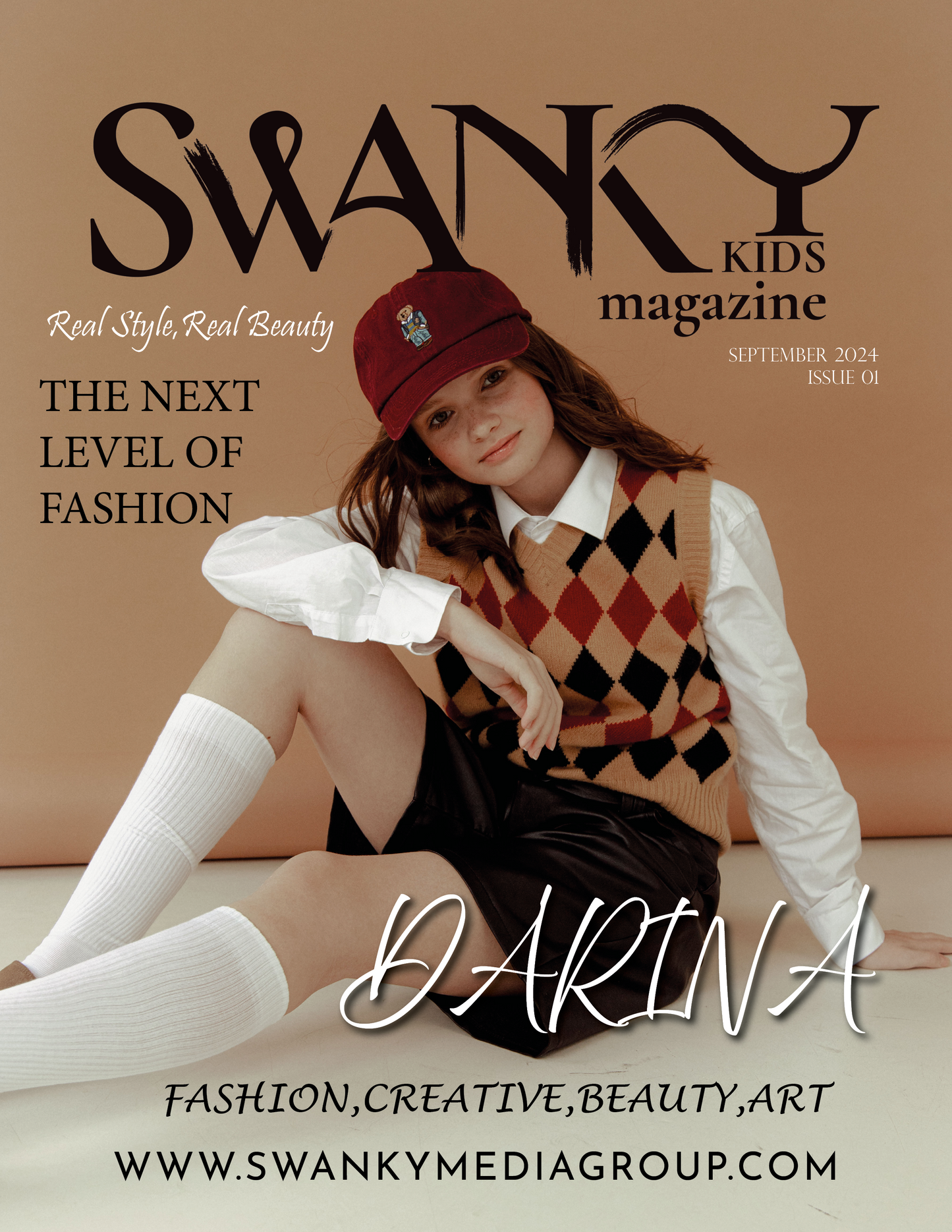 Swanky Kids Magazine - Settembre 2024: The Kids Fashion Edition The Big Fashion Issue 1