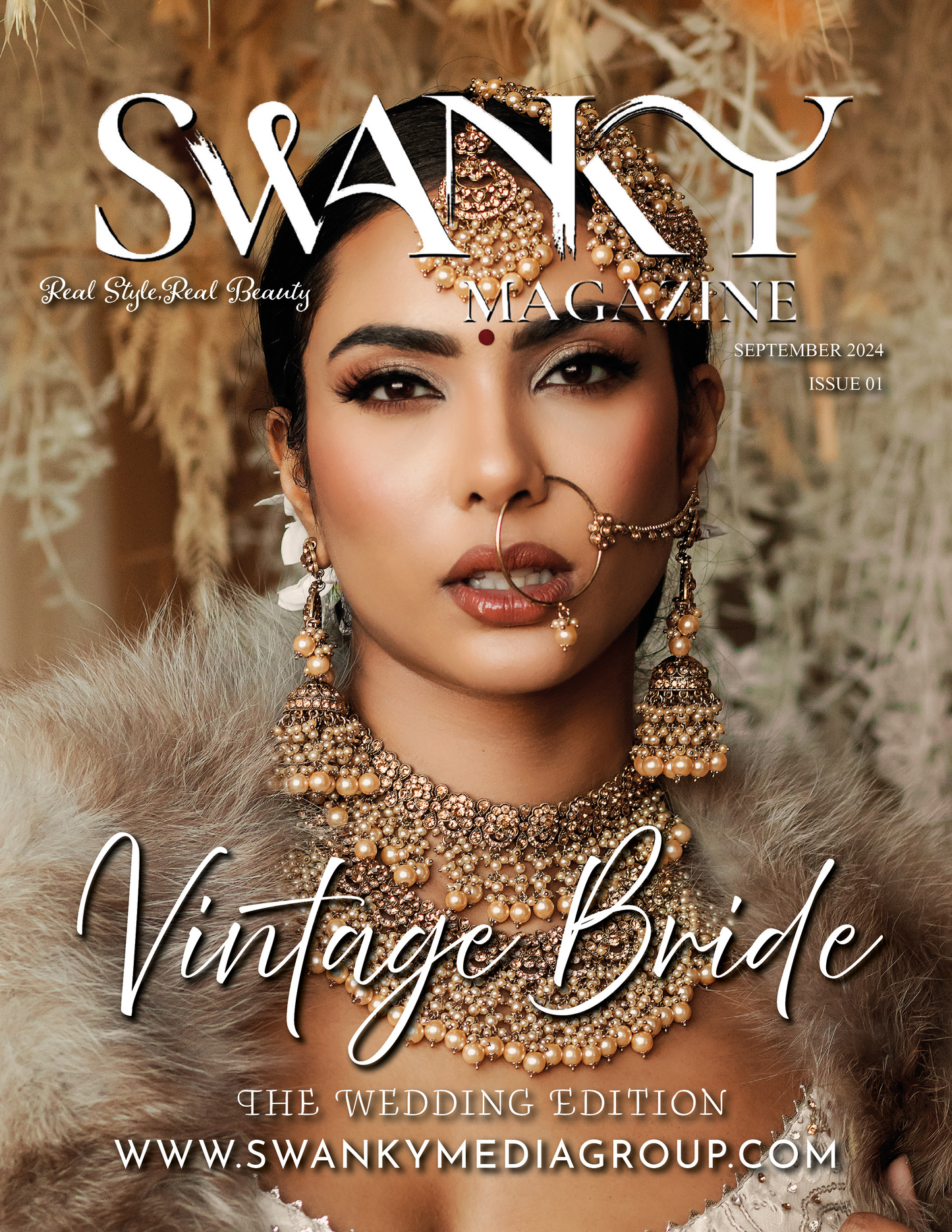 Rivista Swanky Weddings - Settembre 2024: The Wedding Edition The Vintage Bride Issue