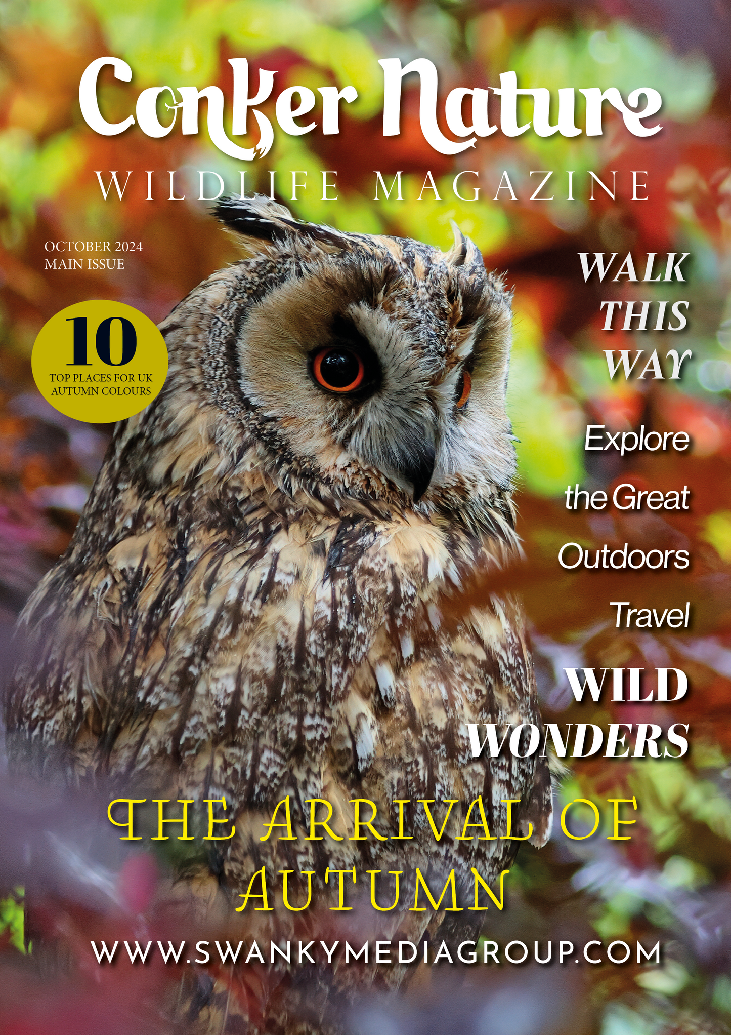 Conker Nature Magazine - ottobre 2024: The Natural World Edition - Il numero dell'arrivo autunnale