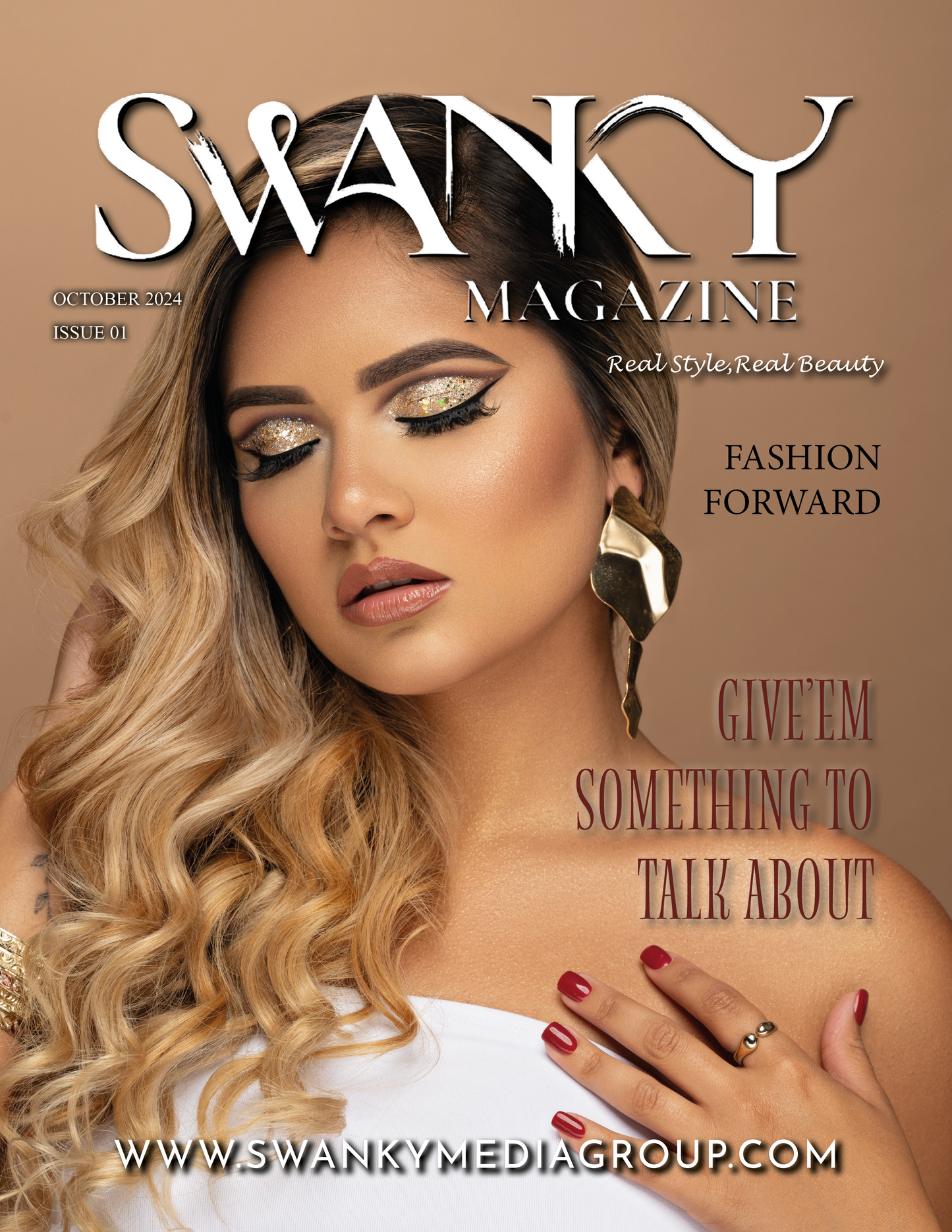 Swanky Magazine - October 2024: The Fashion and Beauty Edition Issue 1