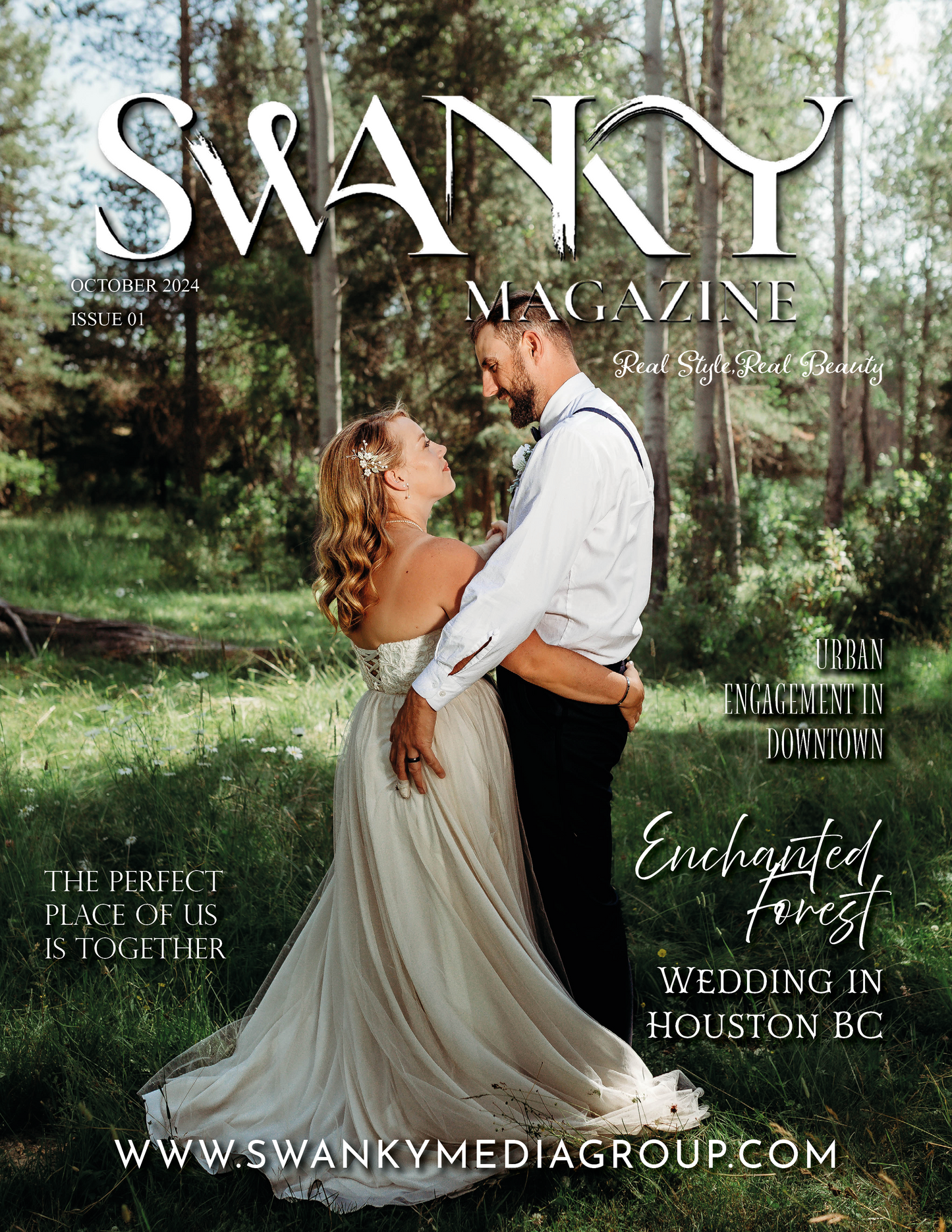 Rivista Swanky Weddings - ottobre 2024: il numero dell'edizione nuziale