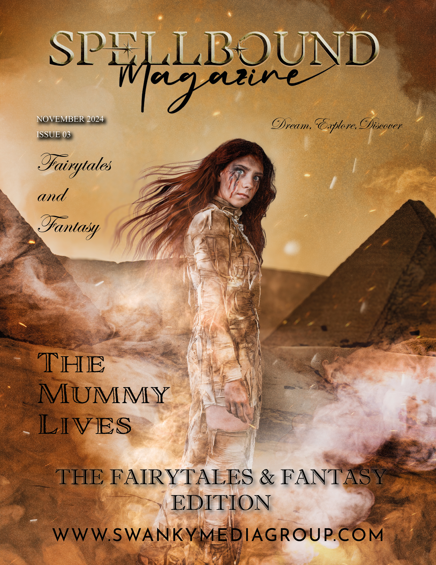 Spellbound Fairytales and Fantasy Magazine - November 2024: The Fantasy Realms Edition Issue 3