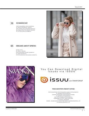 Swanky Magazine March 2023 Monthly ISSUE 04