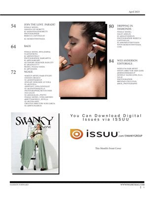 Swanky Fashion and Beauty Magazine April / May 2023 Issue 01: The Main Issue