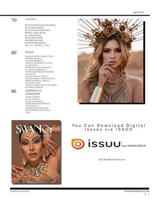 Rivista di moda e bellezza Swanky Aprile/Maggio 2023 Numero 02: Il numero principale