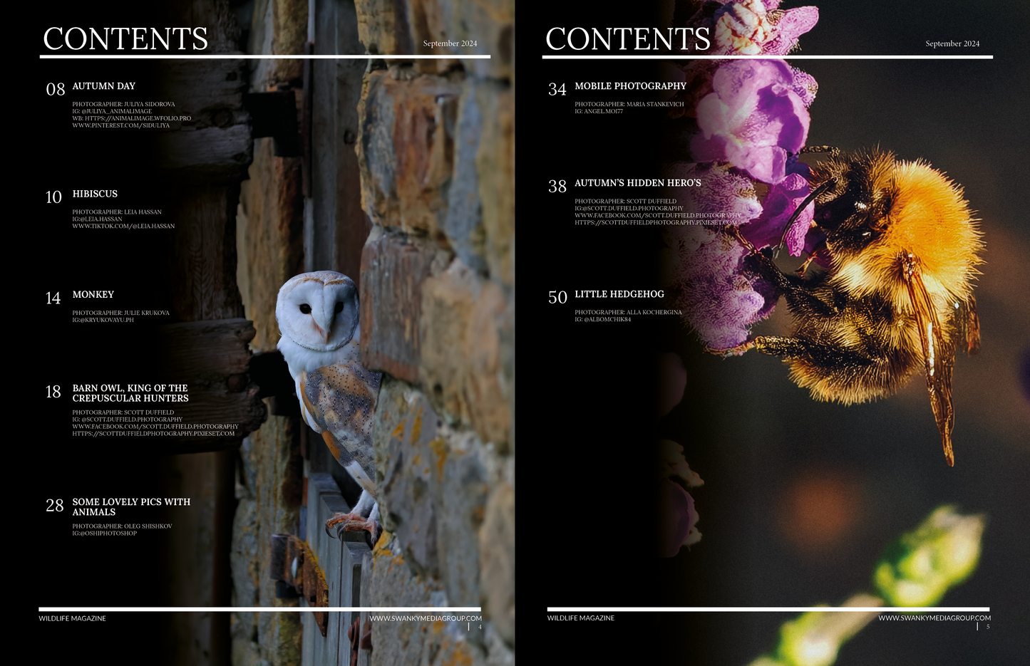 Conker Nature Magazine - September 2024: The Wildlife Edition