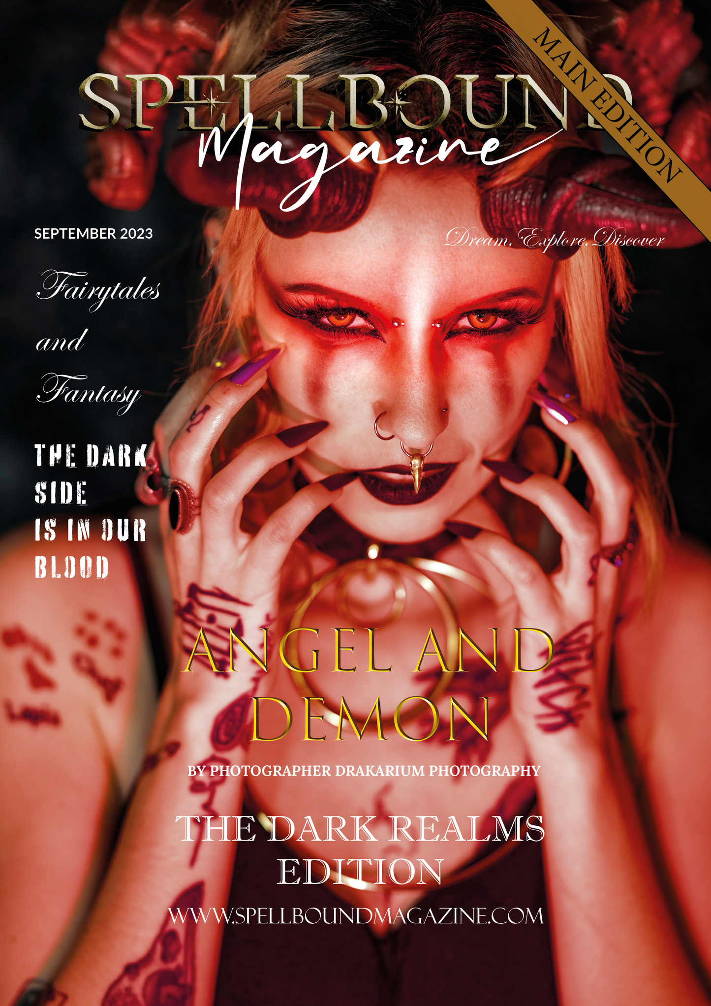 Spellbound Fairytales & Fantasy September 2023 Dark Practical Magic - Angels & Demons
