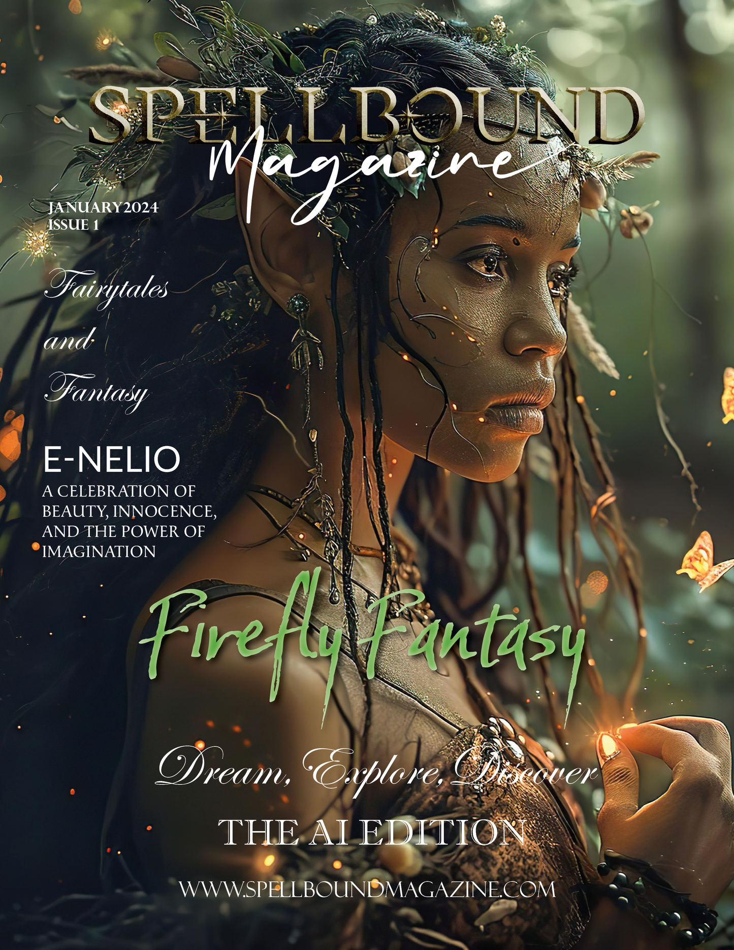 Spellbound Fairytales and Fantasy Magazine - January 2024: The AI Edition Issue 1
