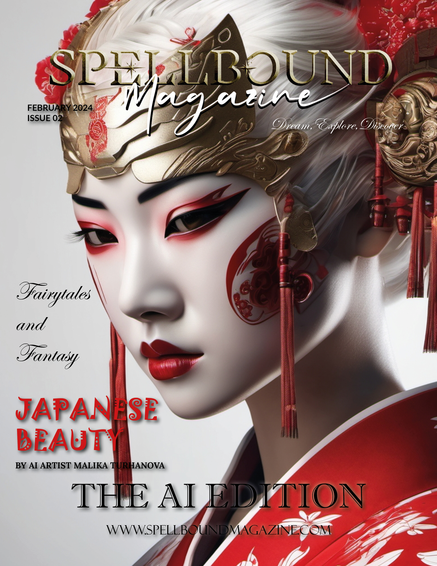 Spellbound Fairytales and Fantasy Magazine - Febbraio 2024: The AI ​​Edition Numero 2