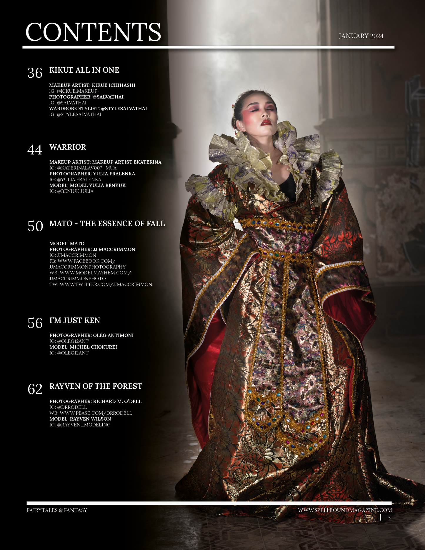 Spellbound Fairytales and Fantasy Magazine - January 2024: The Cosplay Edition Issue 1