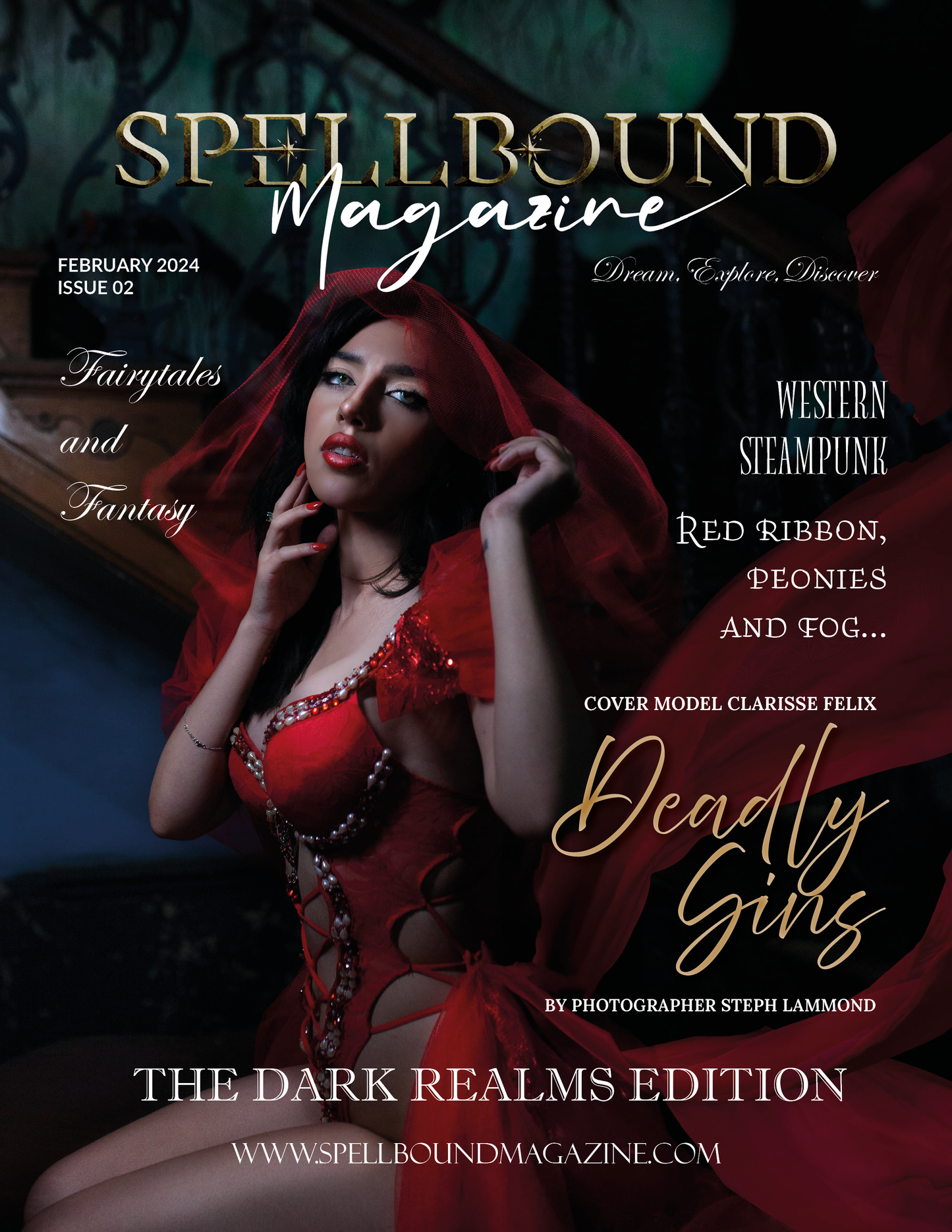 Spellbound Fairytales and Fantasy Magazine - Febbraio 2024: The Dark Realms Edition Numero 2