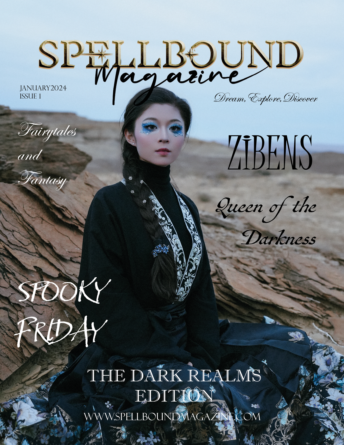 Spellbound Fairytales and Fantasy Magazine - Gennaio 2024: The Dark Realms Edition Numero 1