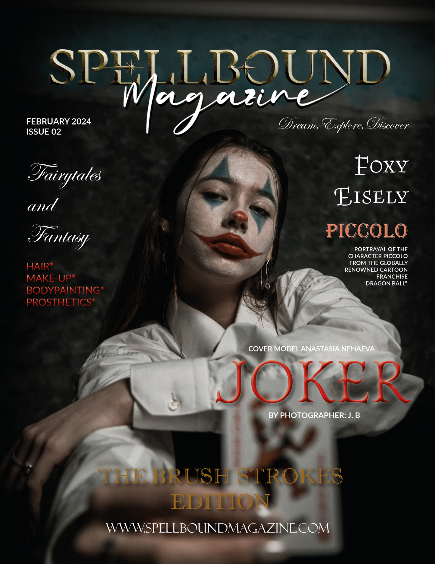 Spellbound Fairytales and Fantasy Magazine - Febbraio 2024: The Brushstrokes Edition Numero 2