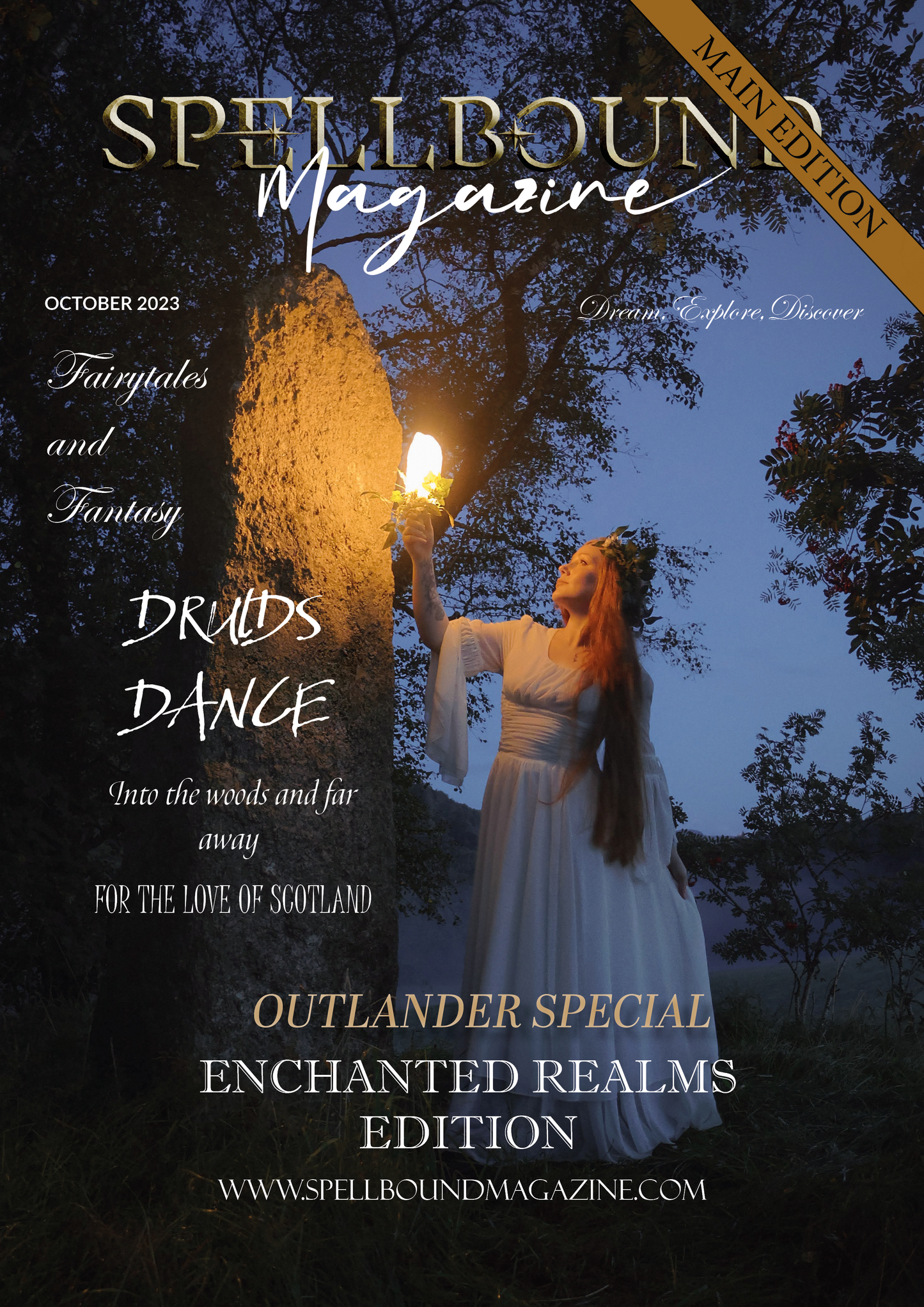 Spellbound Fairytale and Fantasy Edition October 2023: The Outlander's Time Issue
