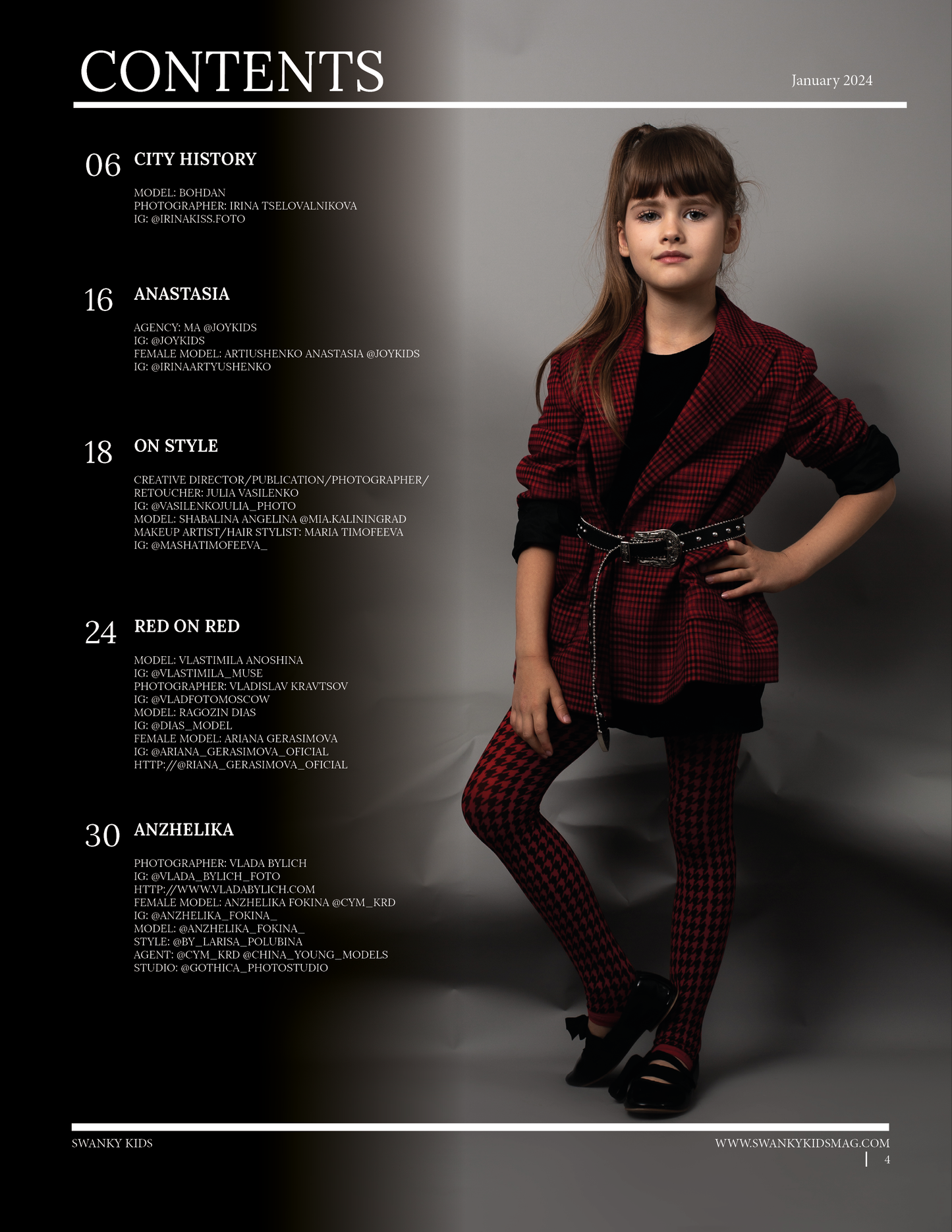 Swanky Kids Magazine - January 2024: The Kids & Teens Edition Issue 2