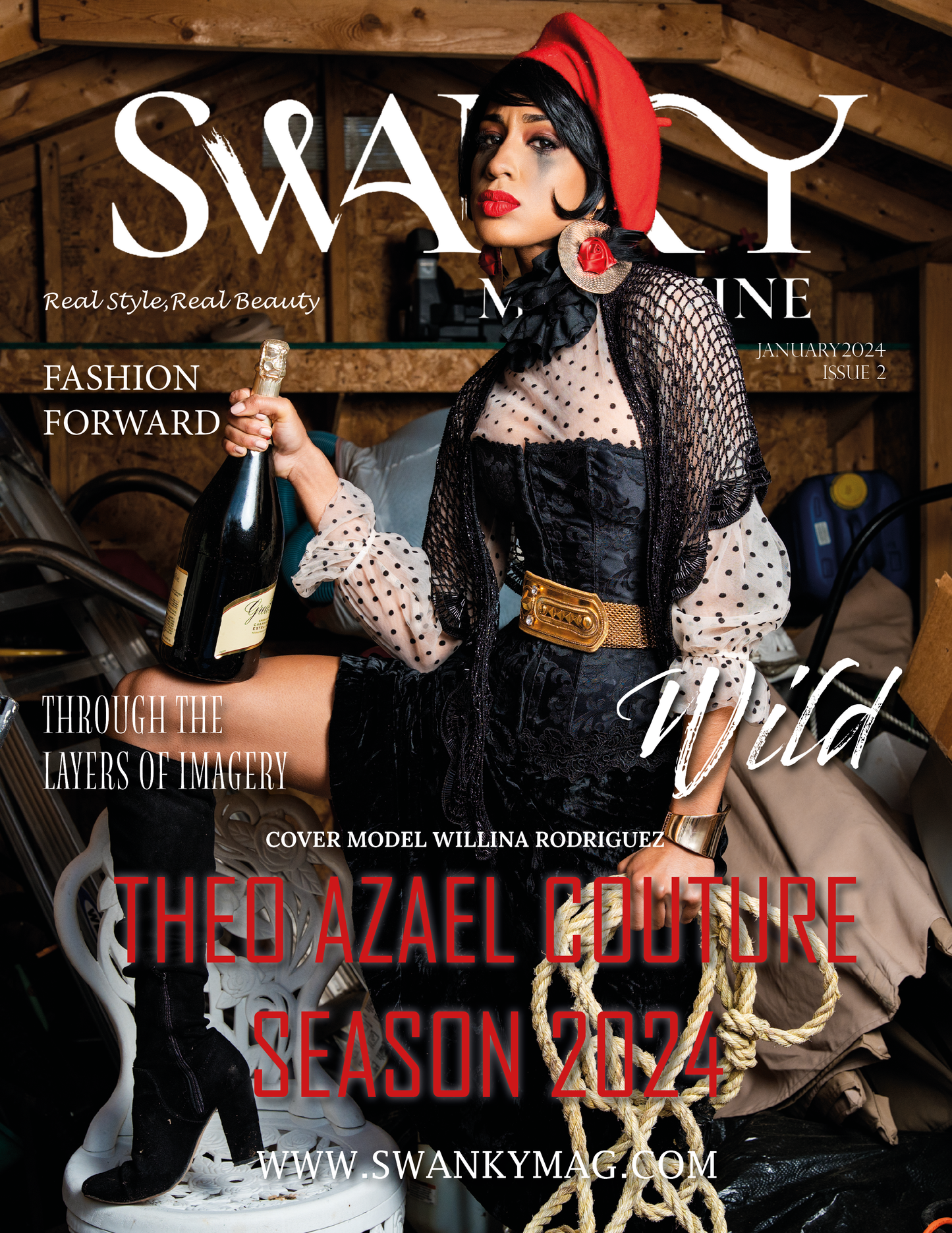 Swanky Fashion Magazine - January 2024: The Fashion Edition Issue 2