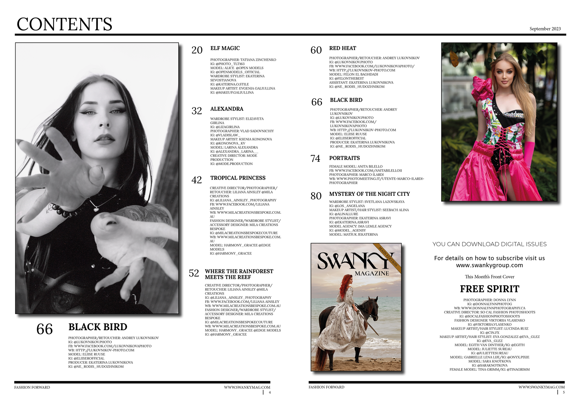 Swanky Fashion & Beauty Magazine September 2023 – Swanky Group