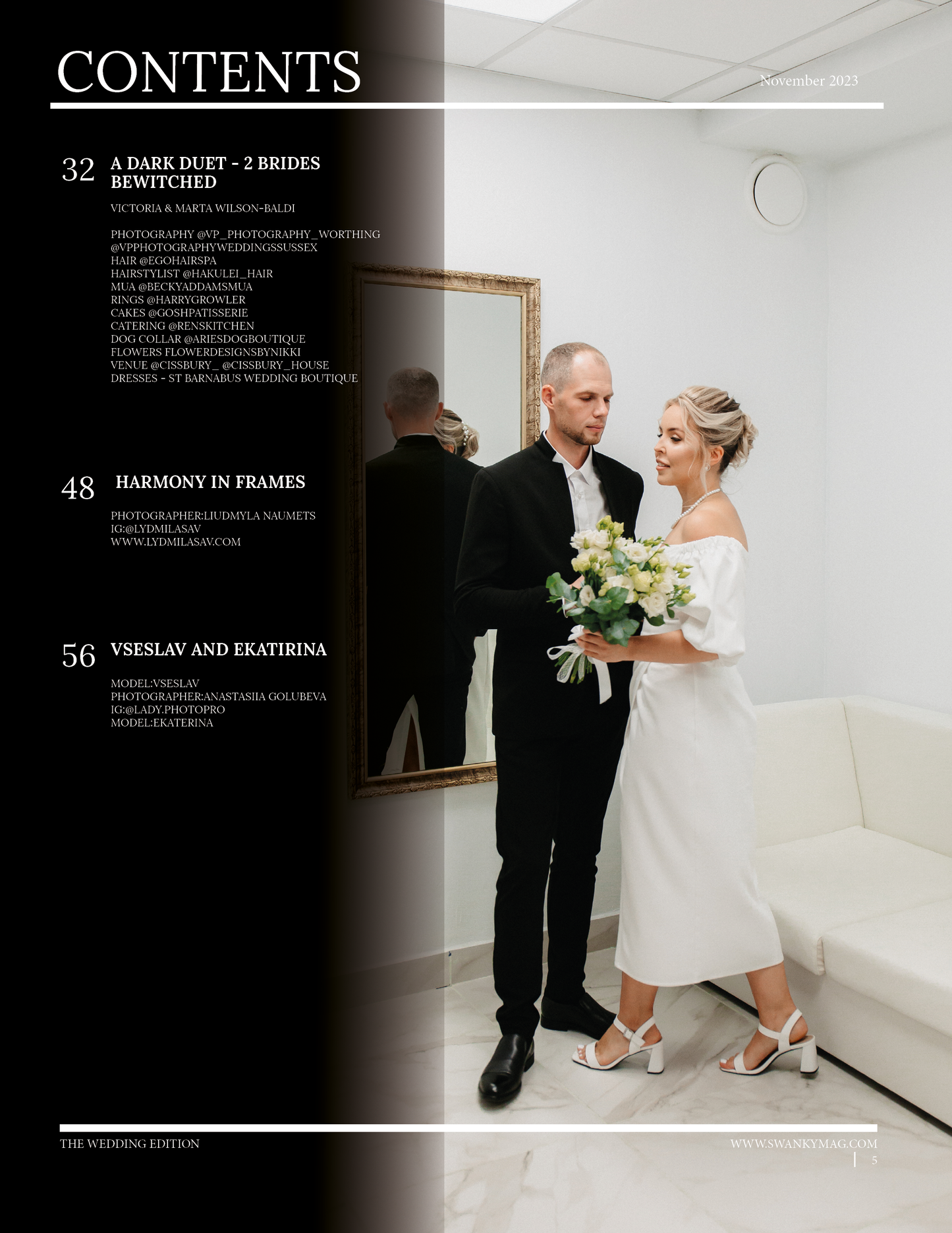 Swanky Magazine Weddings Edition: November 2023