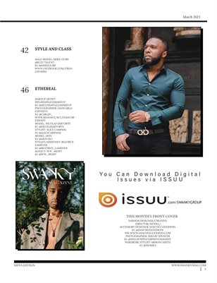 Swanky Men's Editions March 2023 Monthly Issue 02